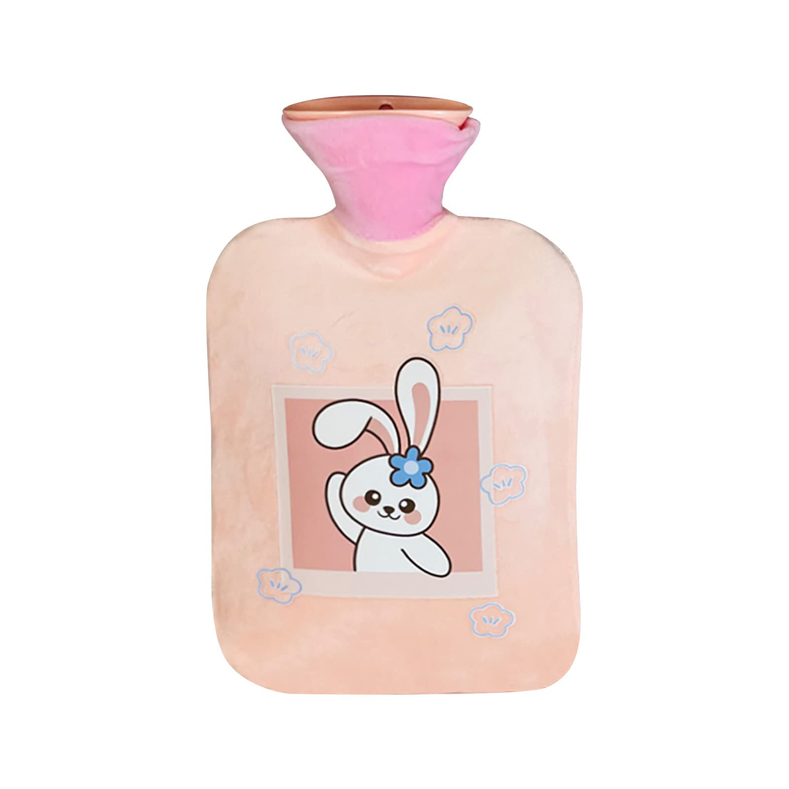 Ampopt 1000ml Portable Hot Water Bottle - Refillable, PVC Explosion-Proof Hand Warmer for Office, Travel & Outdoor Activities | Perfect for Winter Warmth, Camping & Home Use