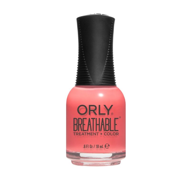ORLY BREATHABLE Nail Polish Treatment - 18ml Nail Superfood for Stronger, Healthier Nails - Perfect for At-Home Manicures & Nail Care Routine