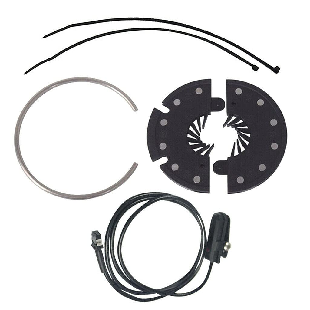 KT-D12L 12 Magnets E-Bike PAS System - Waterproof Electric Bicycle Speed Sensor with Pedal Assist - Perfect for E-Bike Conversion & Commuting
