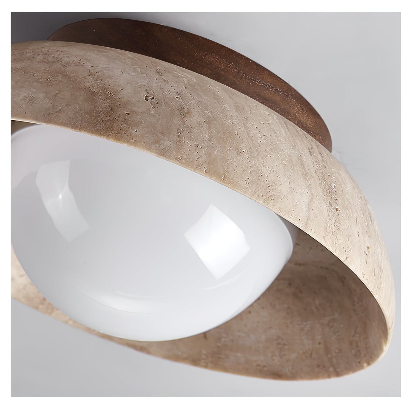 Modern Caelo Ceiling Lamp - Energy Efficient LED Flush Mount Light Fixture for Living Room, Bedroom, Kitchen & Hallway - Dimmable Bright Lighting for Home & Office Decor