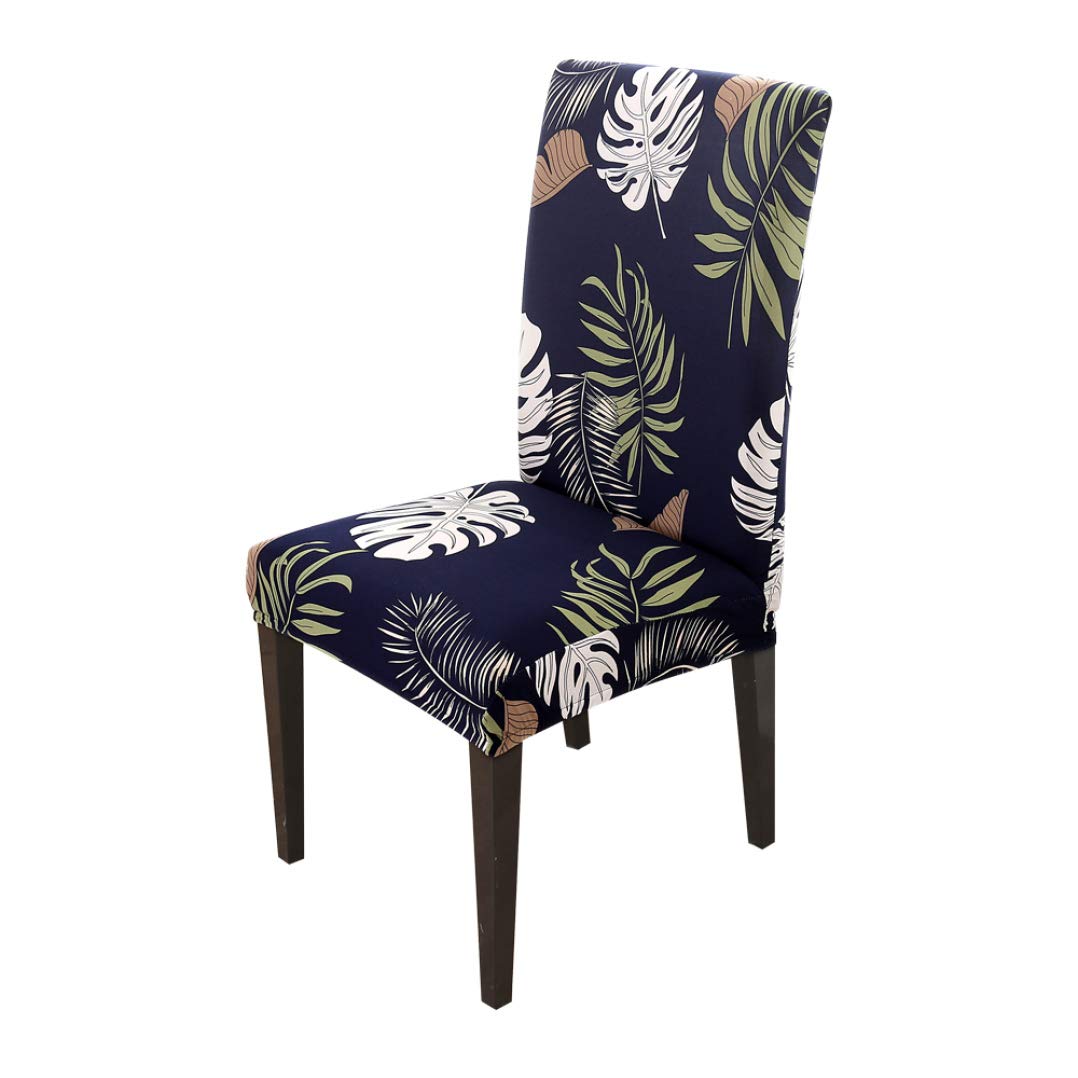 SENERY 1/2/4/6pcs Elastic Chair Covers - Modern Printed Stretchable Seat Covers for Dining Room, Banquet & Hotel - Washable & Removable - Perfect for Home, Restaurant, Wedding & Office Decor