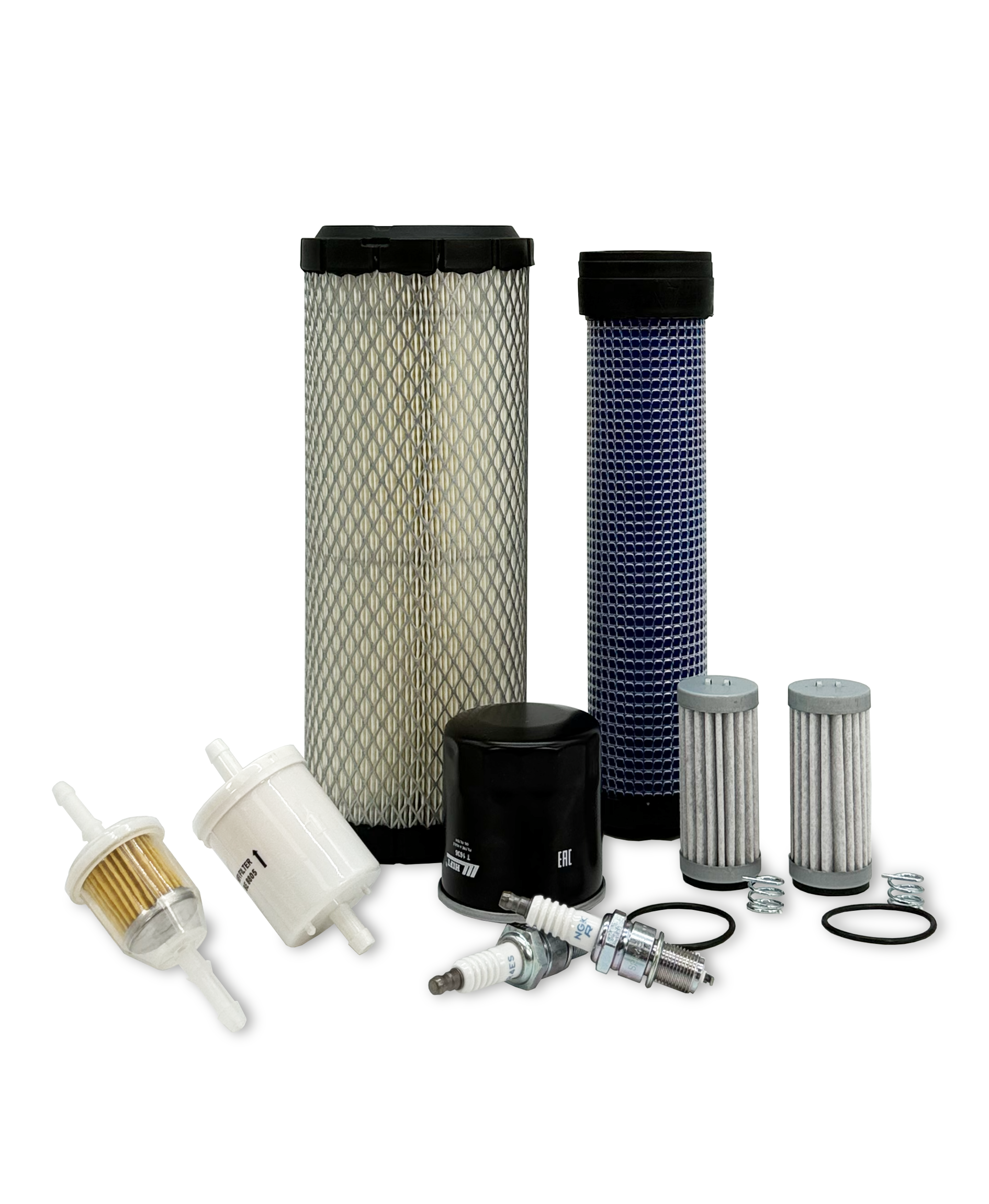 HERO® Maintenance Filter Kit for John Deere Q850M Quik Trak Stand-On Mower - Air & Oil Filters Replacement - Perfect for Lawn Care & Commercial Landscaping
