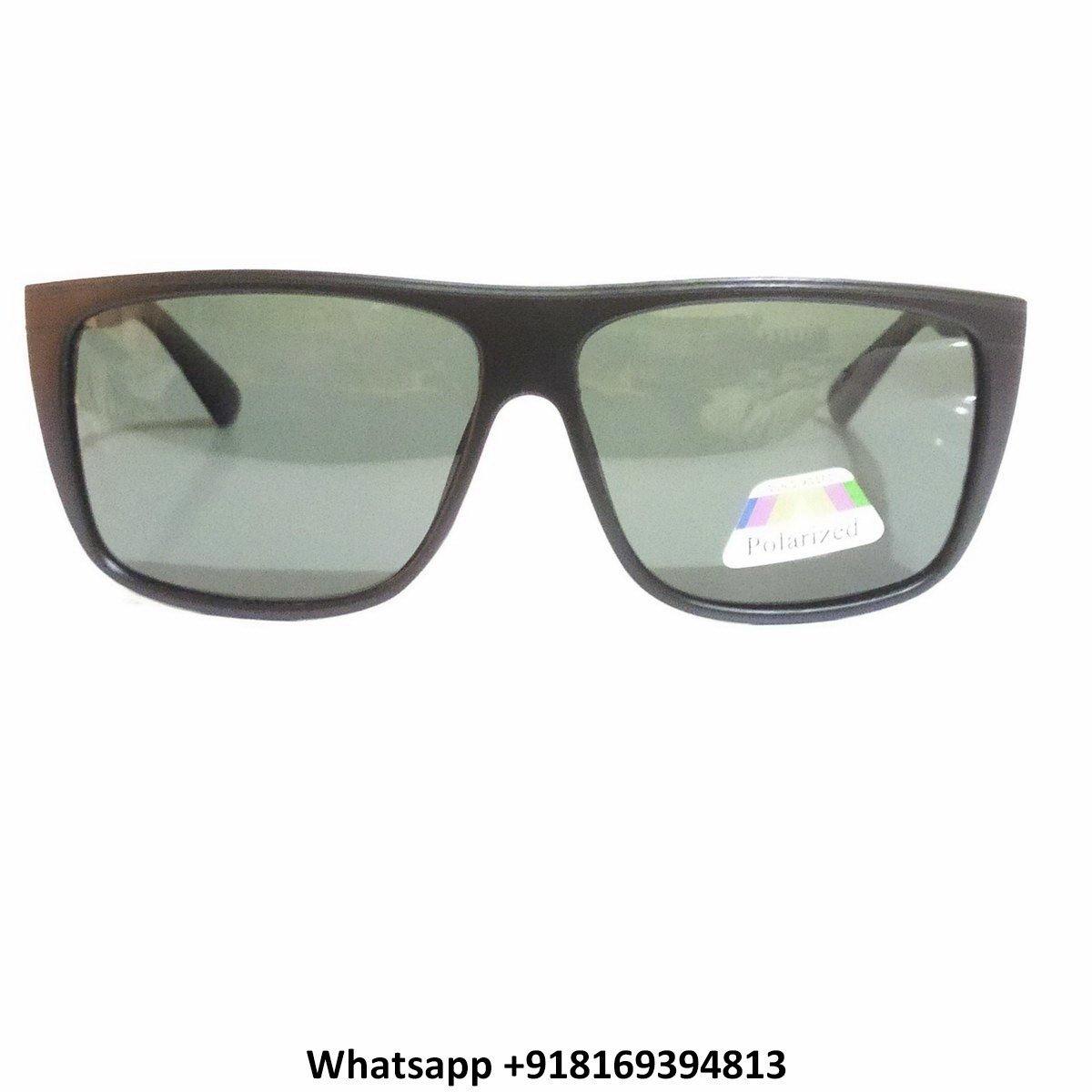 Trendy Square Polarized Sunglasses for Men & Women - UV Protection, Lightweight & Stylish (Model 2897MBK) | Perfect for Driving, Beach & Outdoor Activities
