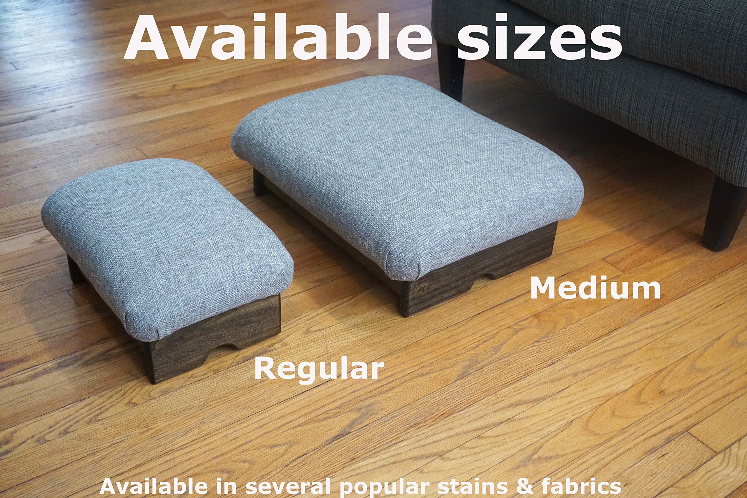 Premium Medium Padded Foot Stool 7
