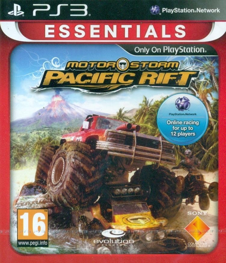 SONY MotorStorm: Pacific Rift (Essentials) - PlayStation 3 Racing Game - Off-Road Adventure & Stunning Graphics - Perfect for Gaming Enthusiasts & Action Lovers