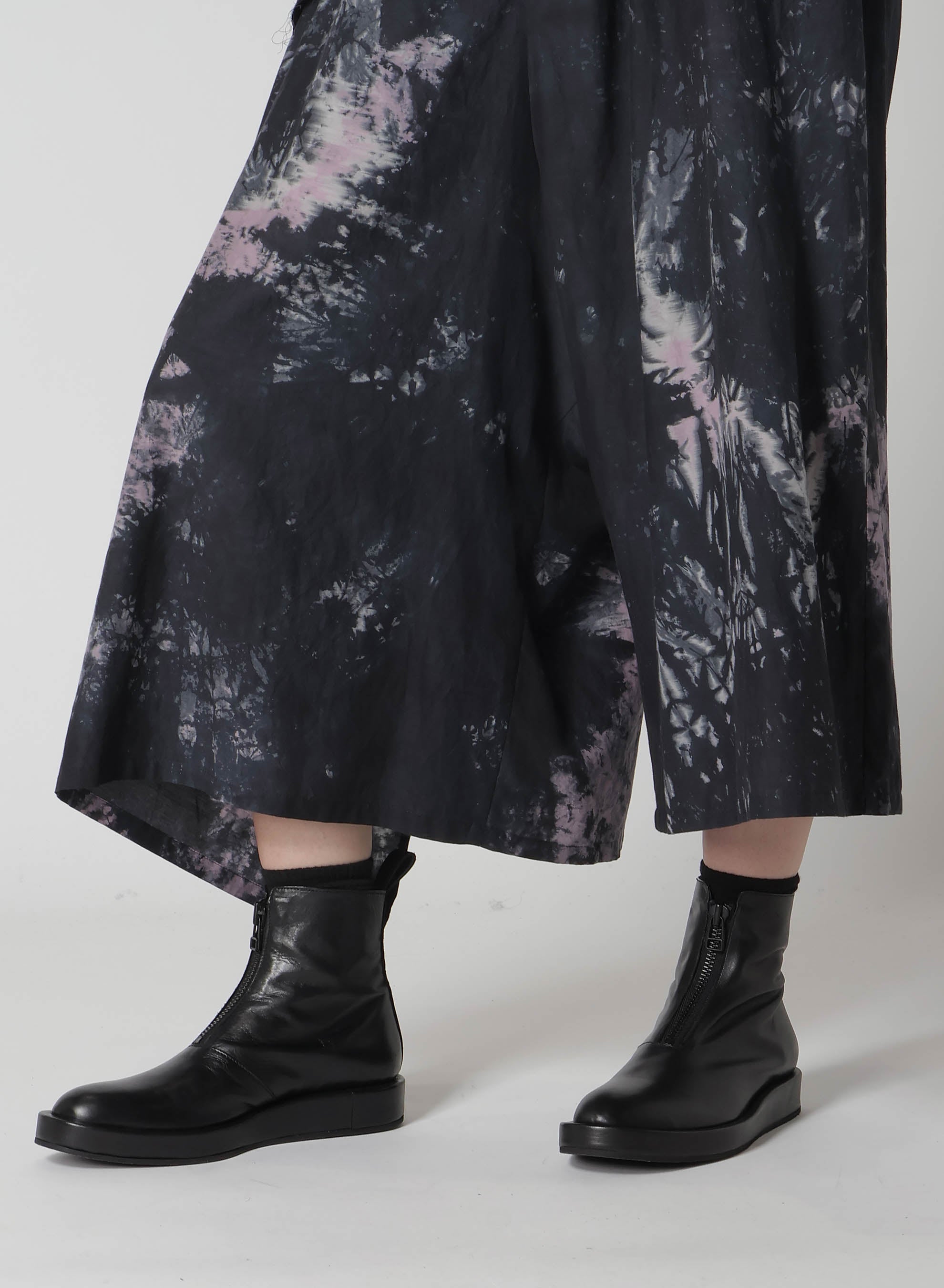 CU/C Twill Threne Dye Right Drape Pants - Comfortable & Stylish Women's Trousers for Work, Casual, and Travel