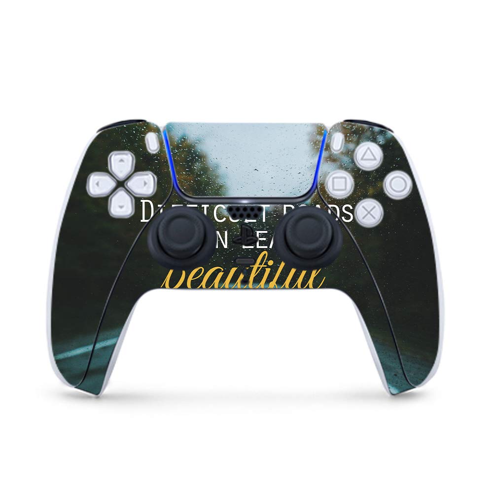 MightySkins Protective Vinyl Decal Wrap Cover for PS5/PlayStation 5 Controller - Durable, Customizable & Easy to Apply | Made in USA | Perfect for Gaming Enthusiasts & Customization Lovers