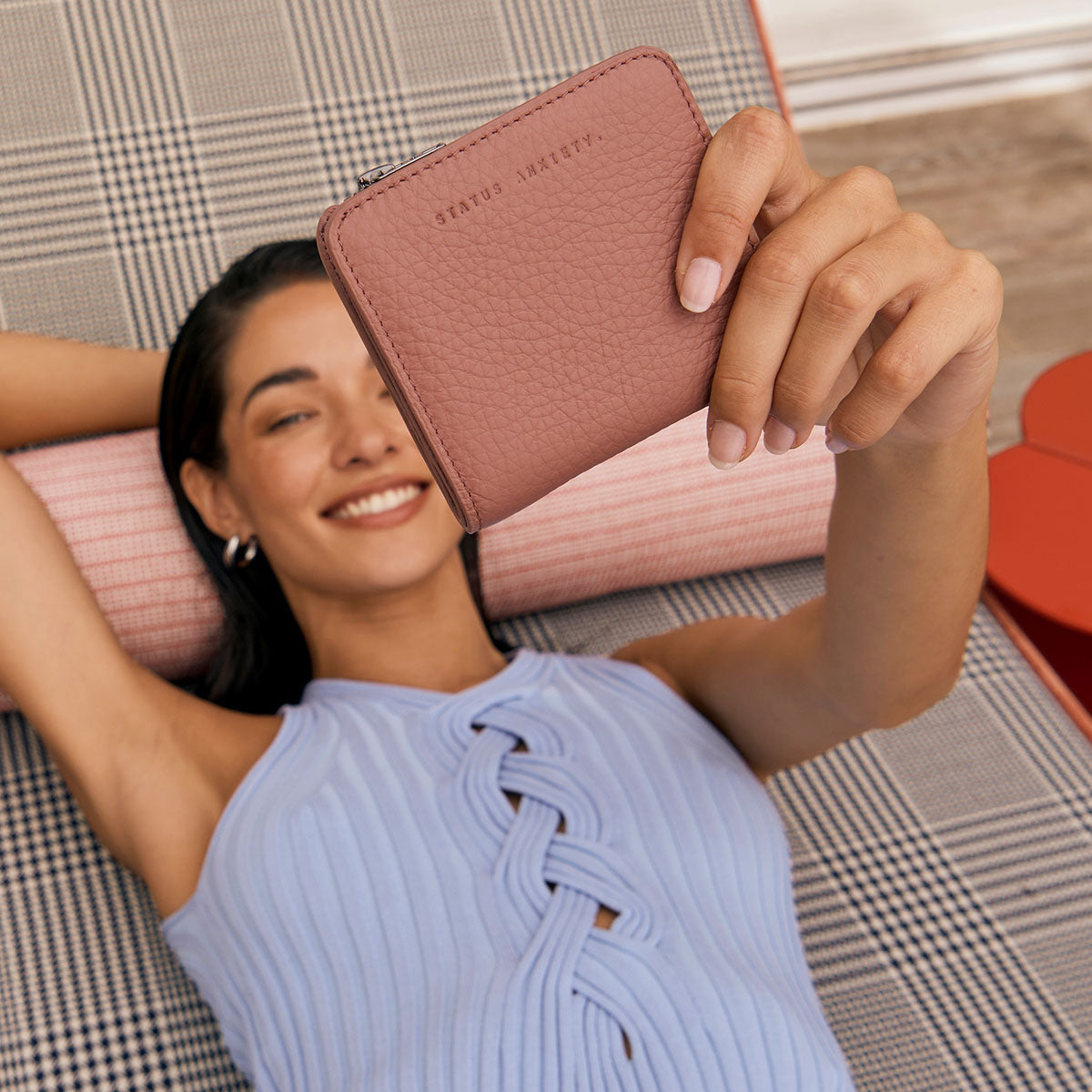 Sense Of Wonder Wallet for Women - Stylish Dusty Rose Leather Wallet with RFID Protection | Perfect for Everyday Use, Travel, and Gift Giving