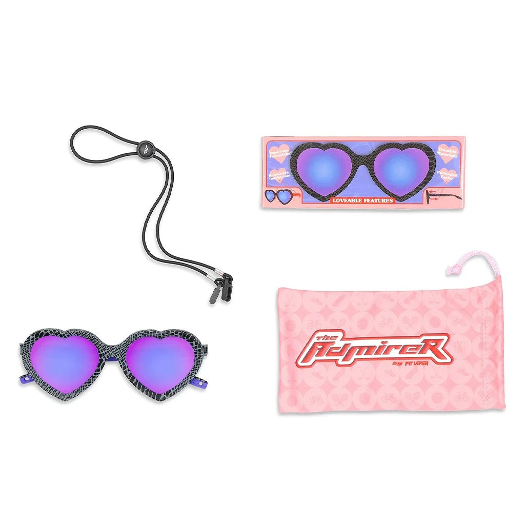 Pit Viper The Admirer Mangrove Sunglasses - Polarized Sports & Outdoor Shades for Running, Cycling, Hiking - UV Protection, Lightweight & Durable Frame