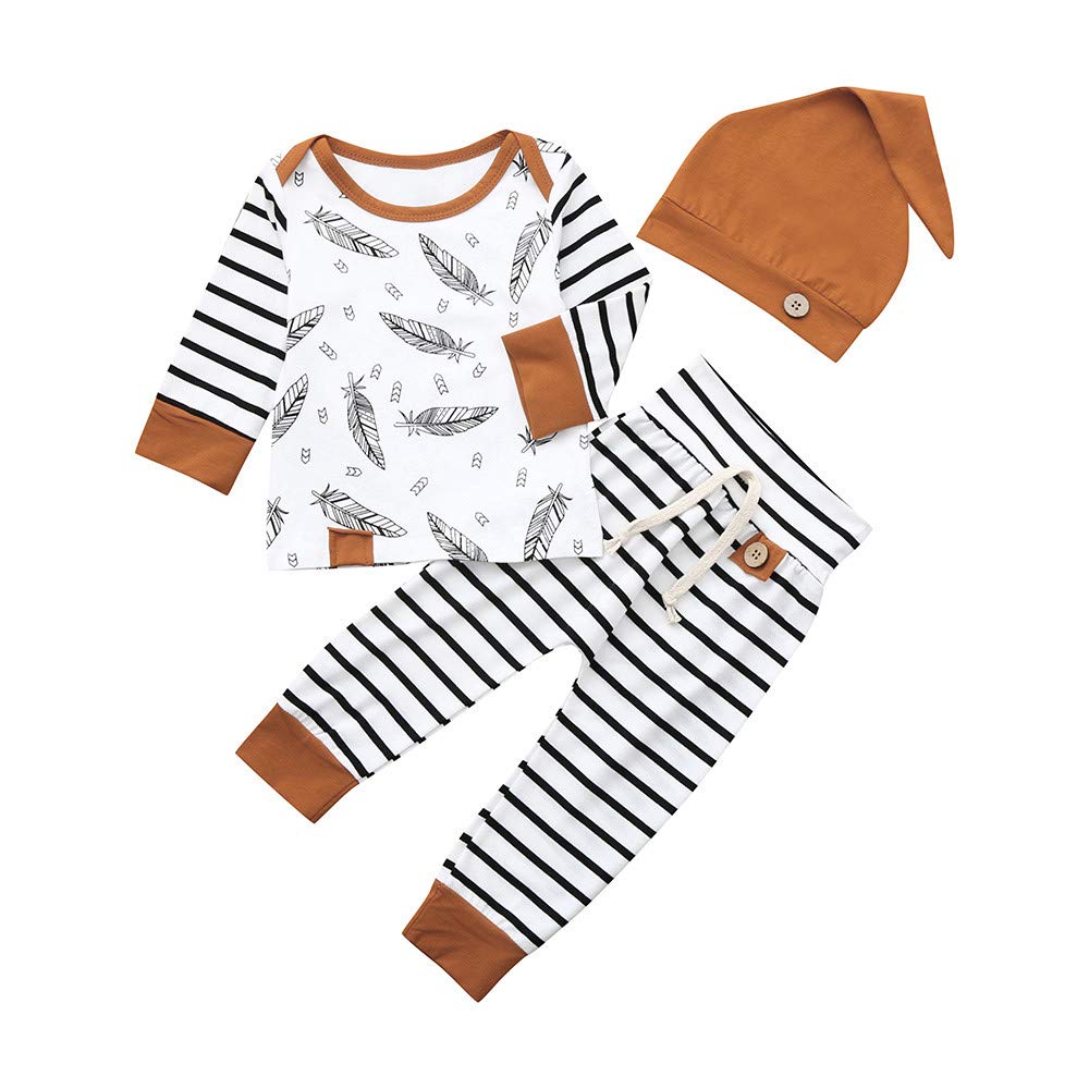 Stylish Striped Baby Boy & Girl Outfits Set - Cute T-Shirt & Shorts Combo for Kids & Infants (White, 100) - Perfect for Playdates, Summer Outings & Family Photos