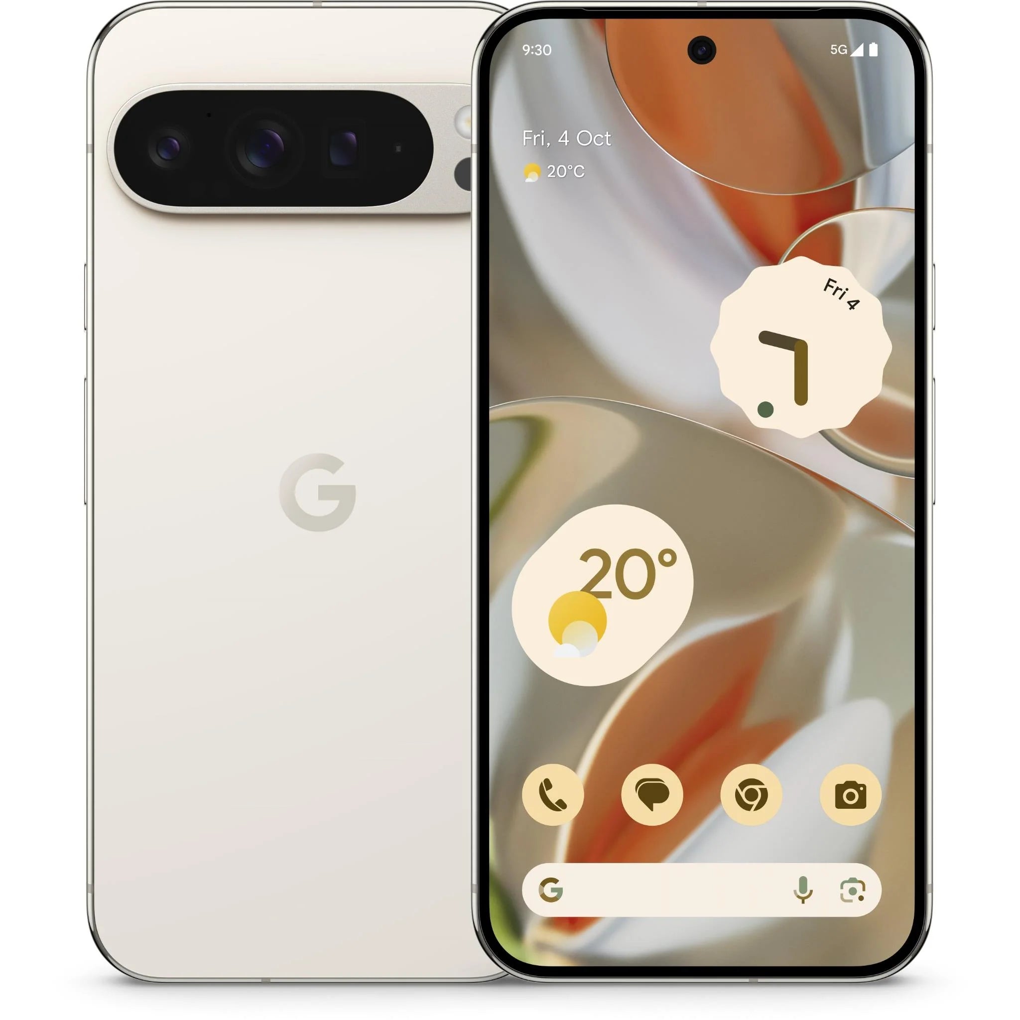 Google Pixel 9 Pro 128GB Unlocked Smartphone - 5G Android Phone with Advanced Camera, Long Battery Life - Perfect for Photography, Streaming & Business Use