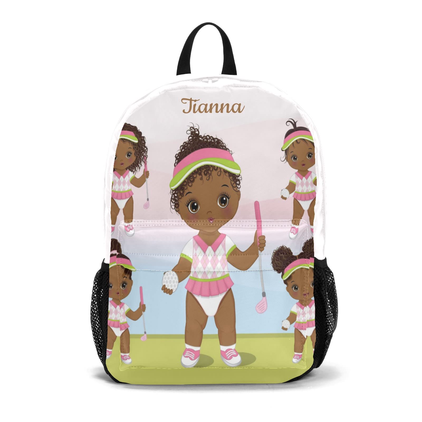 Custom Personalized Golf Backpack for Women - Waterproof Sports Bag with Name Embroidery - Perfect Gift for Golfers, Gym & Outdoor Activities