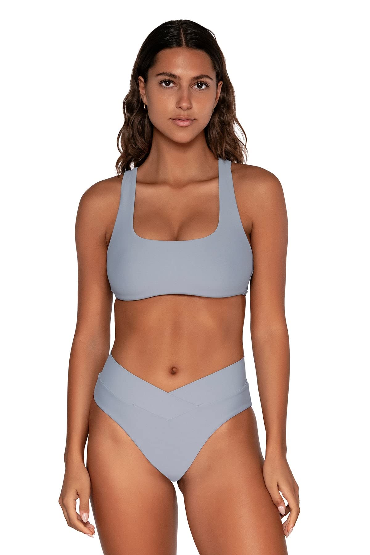 Rylee Racerback Women's Swimsuit Bralette Bikini Top - Sexy Strappy Swimwear for Beach, Pool & Summer Vacation
