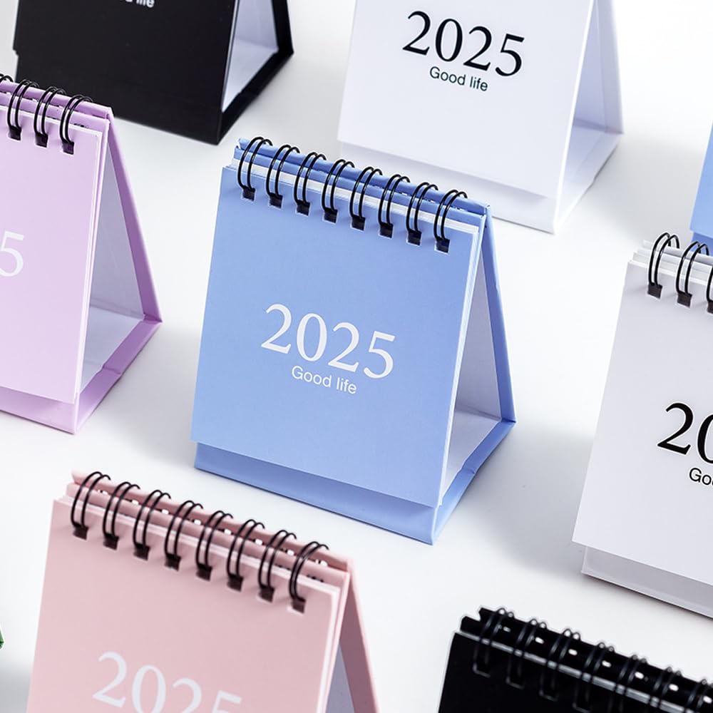 Mini Desk Calendars 2024-2025 (6 Pack) - 3
