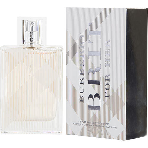 Burberry Brit Women's Eau De Toilette Perfume Spray - Fresh Floral Scent for Women, Long-Lasting Fragrance for Day & Night Wear, Perfect for Work, Date & Special Occasions