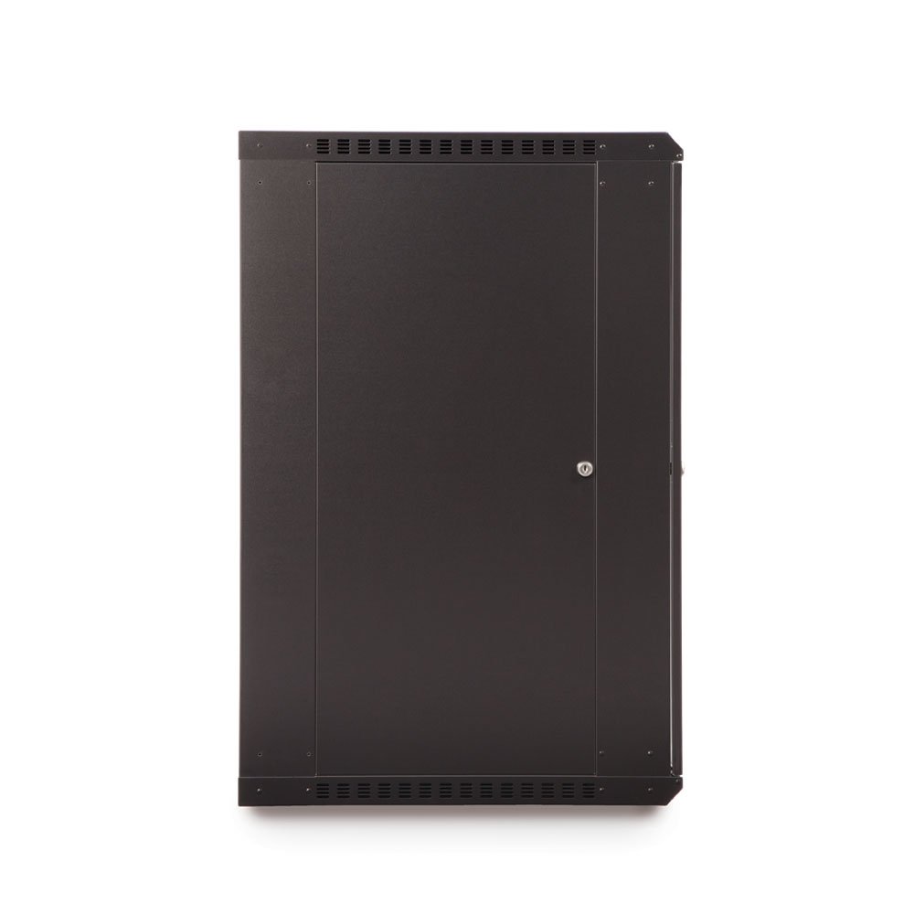 18U Wall Mount Server Cabinet - Solid Door for Network & IT Equipment