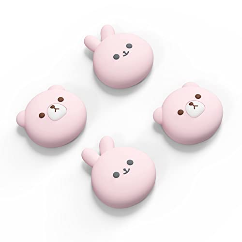 Chubby Bear & Smiley Bunny Pink