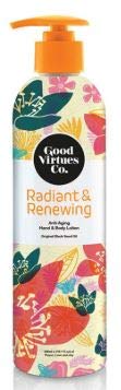 GOOD VIRTUES CO Moisturizing Hand & Body Lotion 300ml - Hydrating, Anti-Aging & Skin Rejuvenation for Radiant Complexion | Daily Skincare Routine, Dry Skin Relief, Gift for Women