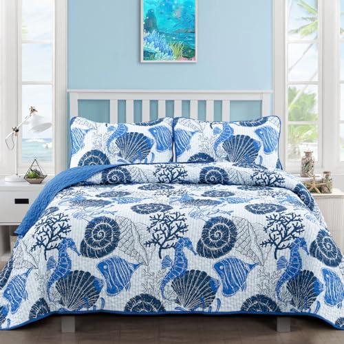 Blue Seahorse