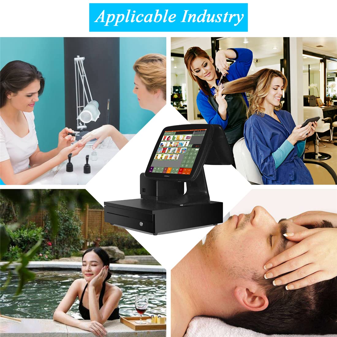 A3 POS Touch System for Retail & Restaurants - Fast Checkout
