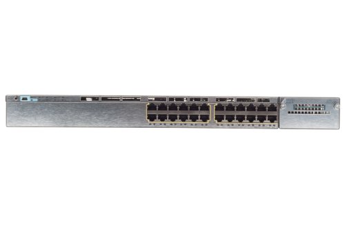 Refurbished Cisco WS-C3750X-24P-L 24-Port Gigabit PoE Switch | Layer 3 Managed Network Switch | Ideal for Small Business & Enterprise Networks