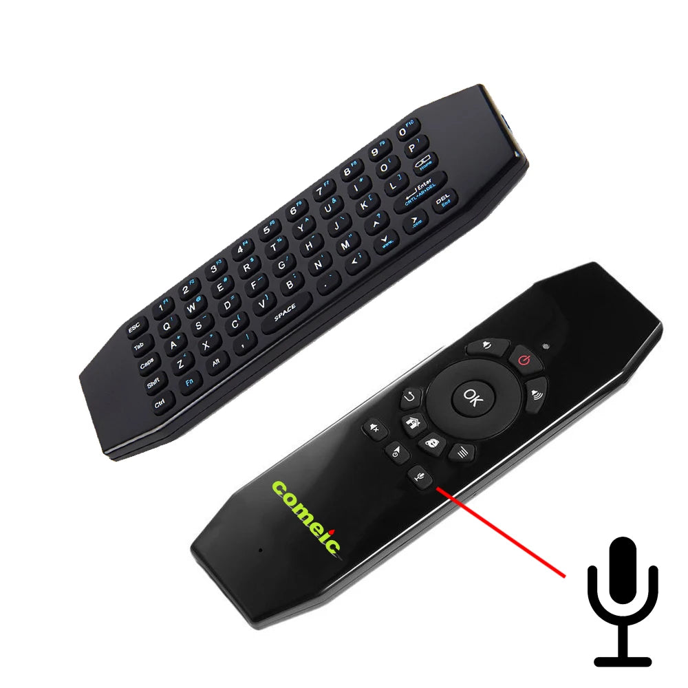 T5M Android Universal Remote Control with Air Mouse - Wireless Smart TV Remote for Android TV Box, PC, Streaming Devices | Perfect for Home Entertainment & Media Center