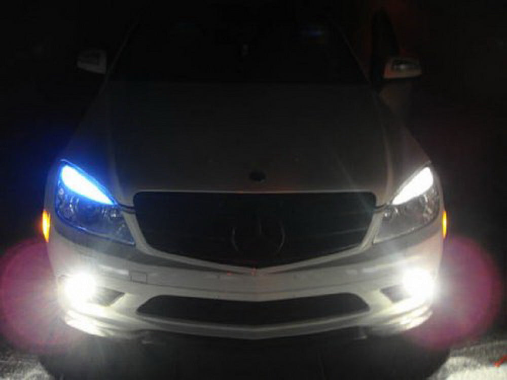2-Pack Blue W5W 2825 LED Bulbs - Error Free T10 Wedge Base for Audi Mercedes BMW Parking Lights & Position Lights - Perfect for Interior Dome, License Plate, and Dashboard Lighting
