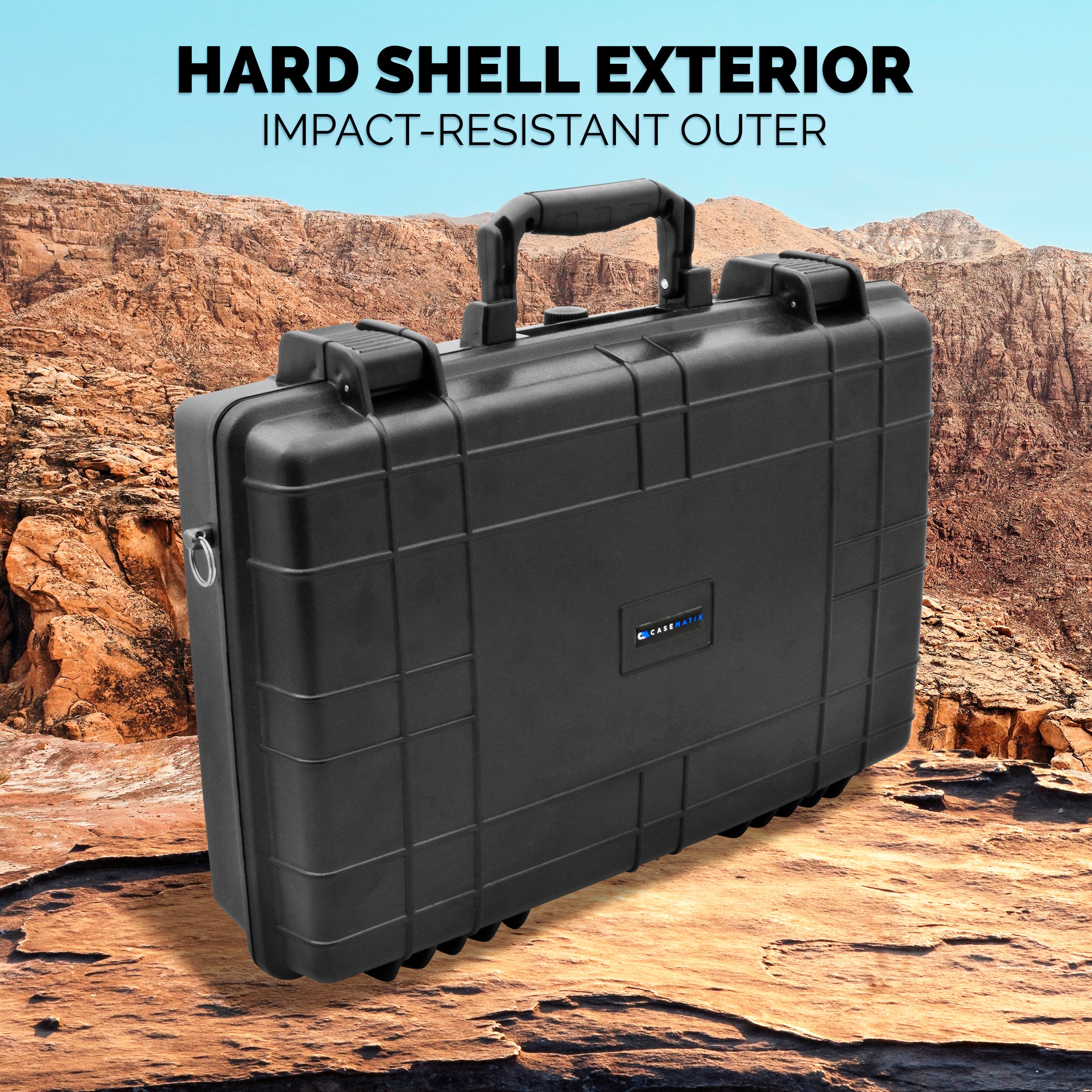 Waterproof Travel Case for Starlink Mini - Compatible with Kickstand, Pipe Adapter, Cables & Power Supply | Portable Storage Organizer for Camping, RV Trips & Outdoor Adventures