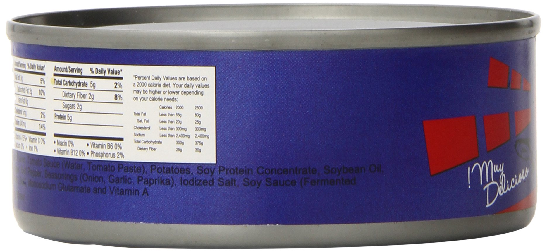 555 Tuna Flakes in Afritada Sauce - 4.9oz Canned Tuna for Filipino Recipes, Quick Meals & Emergency Food Storage