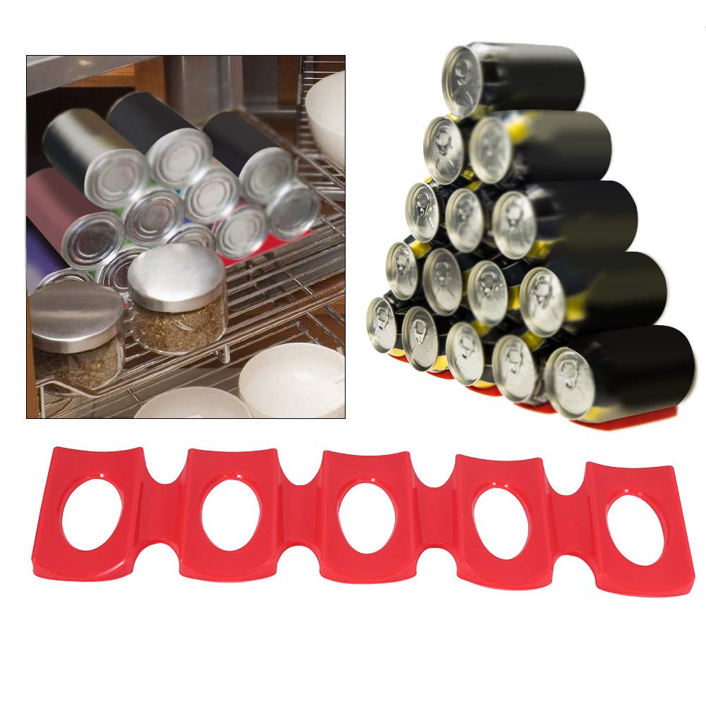 Premium Bottle Stacking Mat & Wine Bottle Holder Set - Space-Saving Can Stacker for Kitchen Countertop Organization (Ideal for Wine Storage, Pantry Organization & Small Kitchen Spaces)