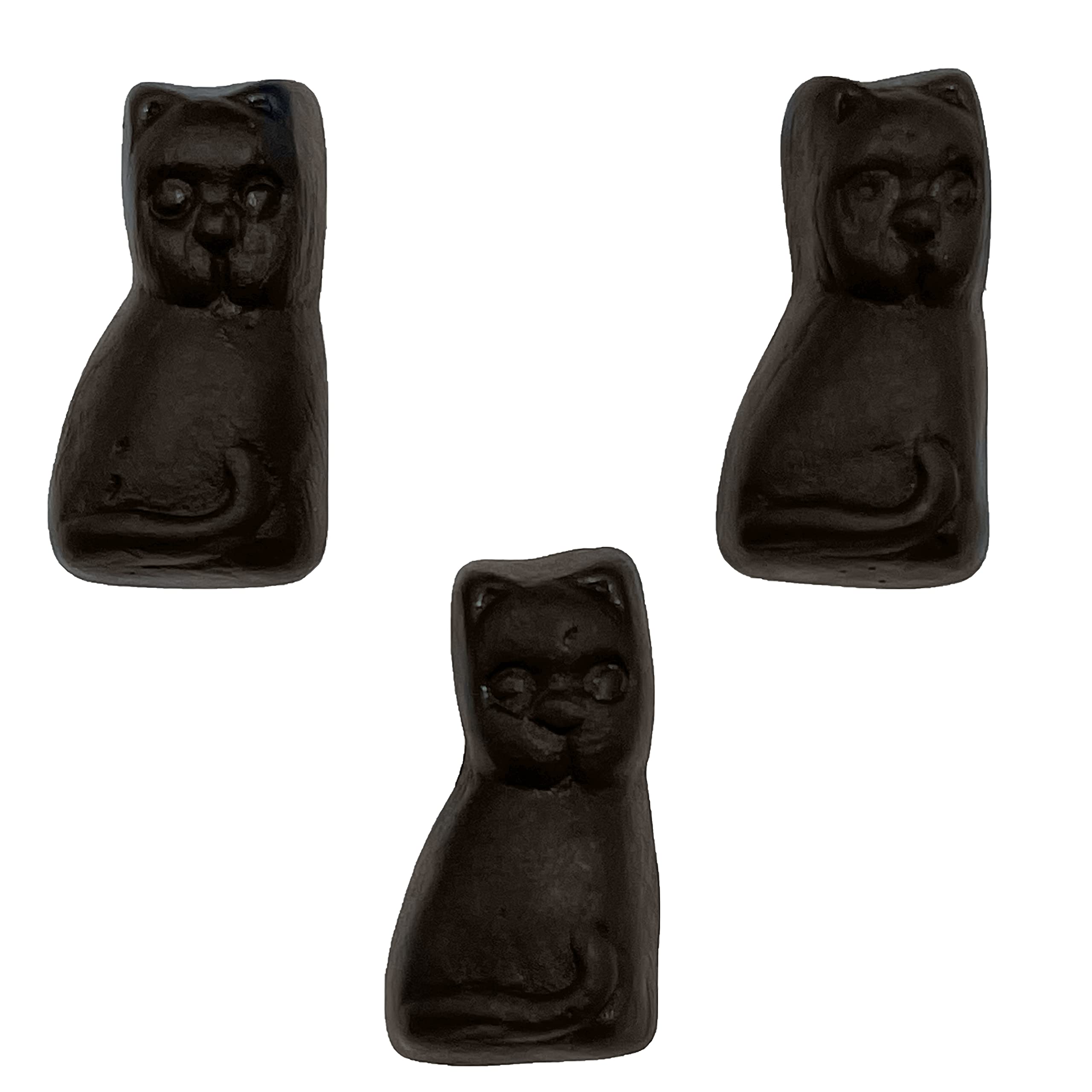 Fruidles Black Licorice Cats - Dutch Licorice Candy Gummies (8oz) | Sweet Treats for Parties, Movie Nights & Gift Baskets