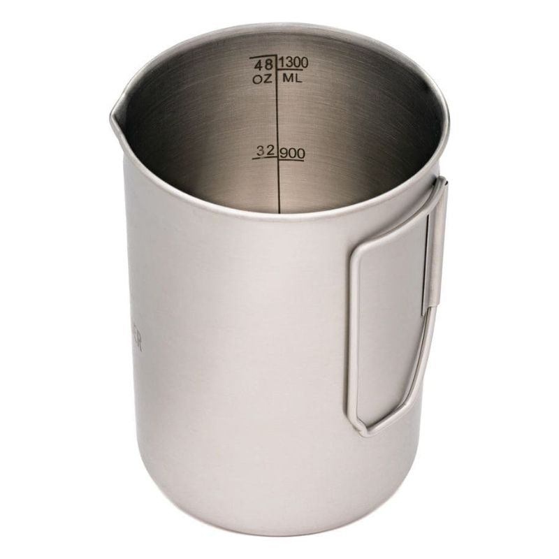Premium Pathfinder French Press Coffee Maker Kit - 34oz Stainless Steel, Portable & Durable for Camping, Hiking, Travel & Outdoor Adventures
