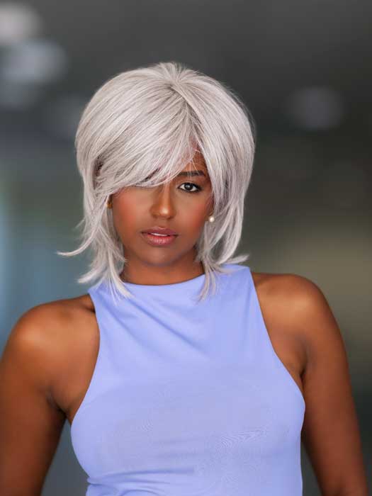 Elegant Black Synthetic Lace Front Wig with Mono Top for Women - Perfect for Weddings, Parties & Special Occasions