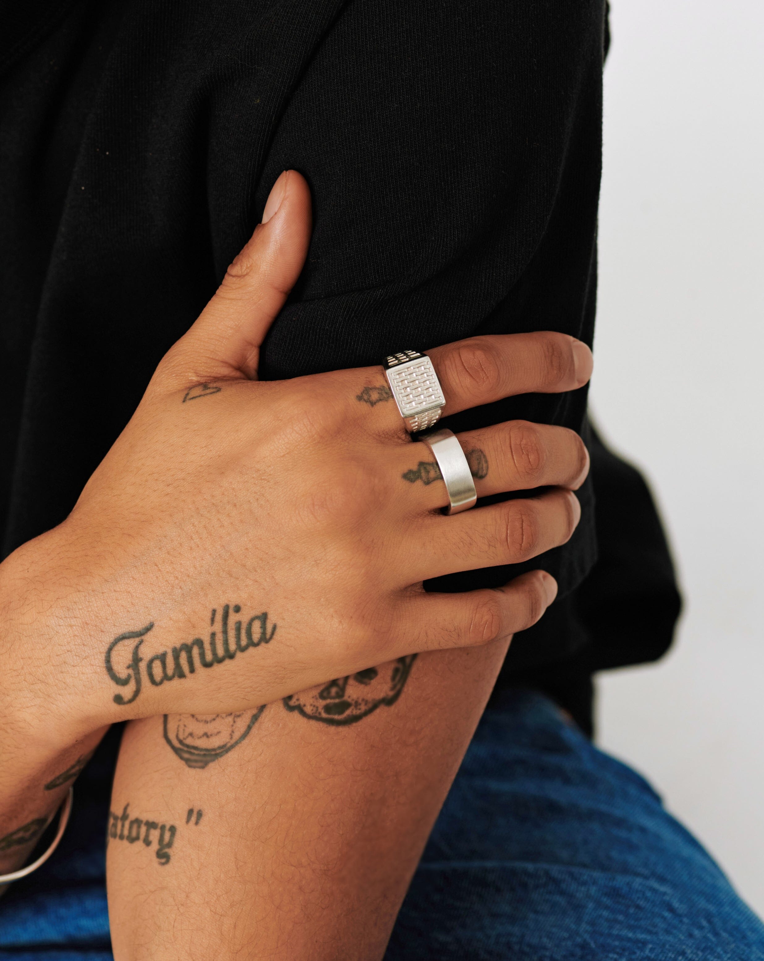 Personalized Matte Wide Band Ring for Men - Premium Sterling Silver Jewelry Gift for Anniversary, Wedding, or Everyday Wear
