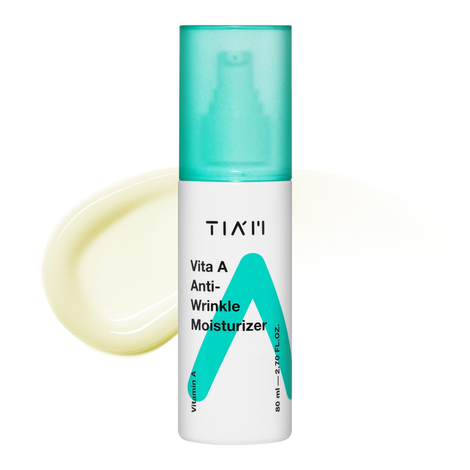 TIAM Vita A Anti-Wrinkle Moisturizer - Korean Skincare for Firm, Glowy Skin | Day & Night Cream