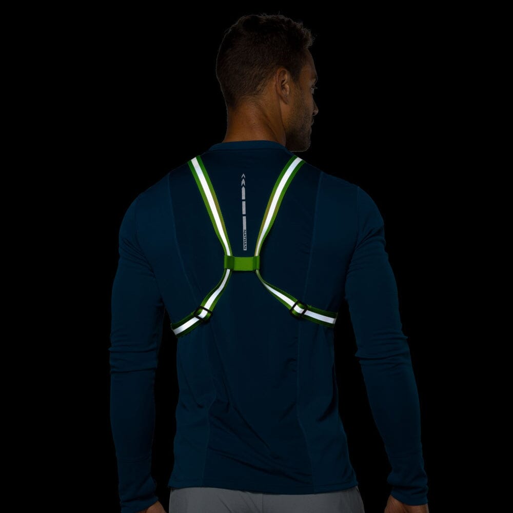 Nathan Hypernight Reflective Vest Lite - High Visibility Safety Running Vest for Night Jogging, Cycling & Outdoor Activities | Lightweight & Breathable for Men & Women