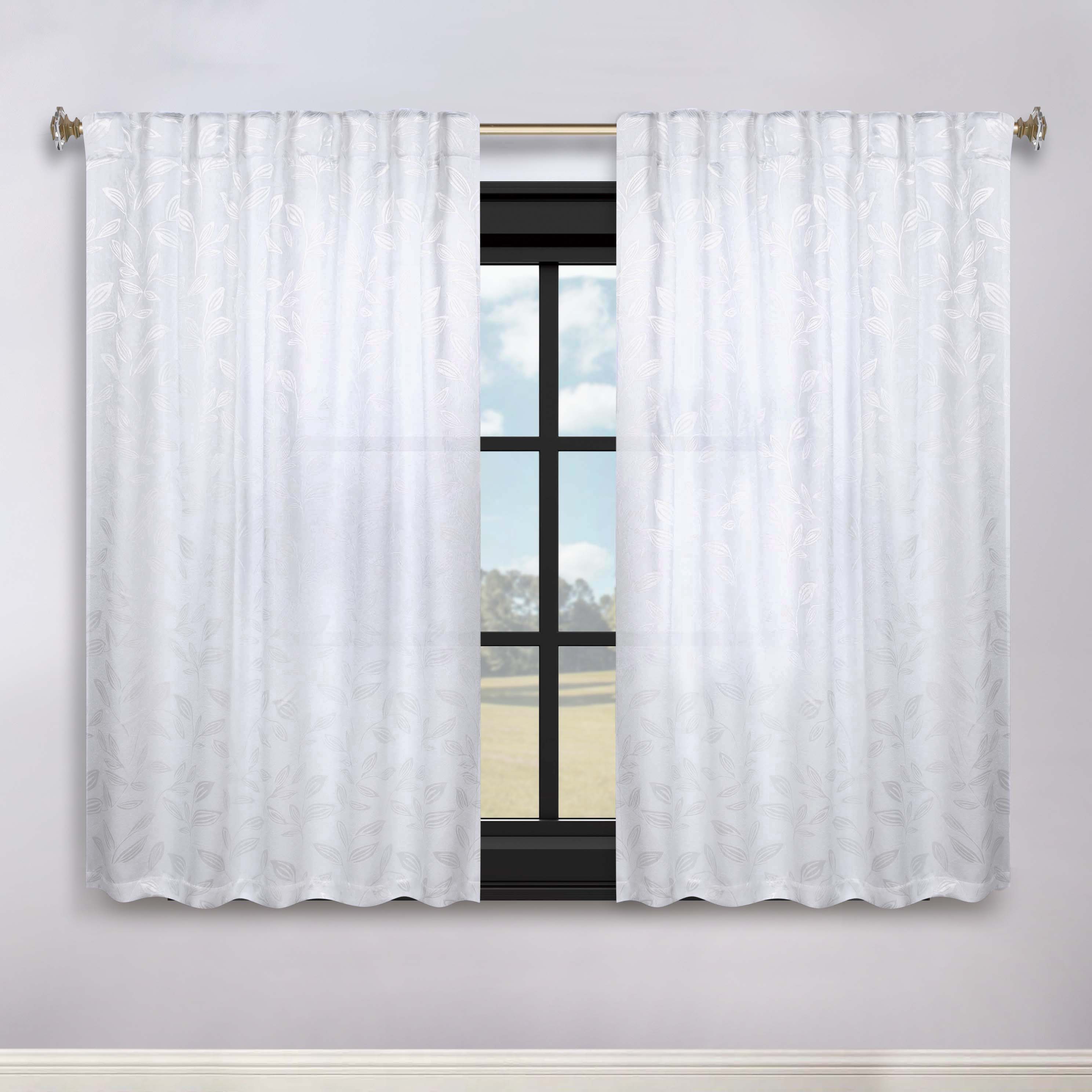 Premium Blackout Curtains for Bedroom - Super Soft Thermal Insulated Room Darkening Drapes with Back Tab Design (Set of 2 Panels) - Perfect for Nursery, Home Theater & Shift Workers