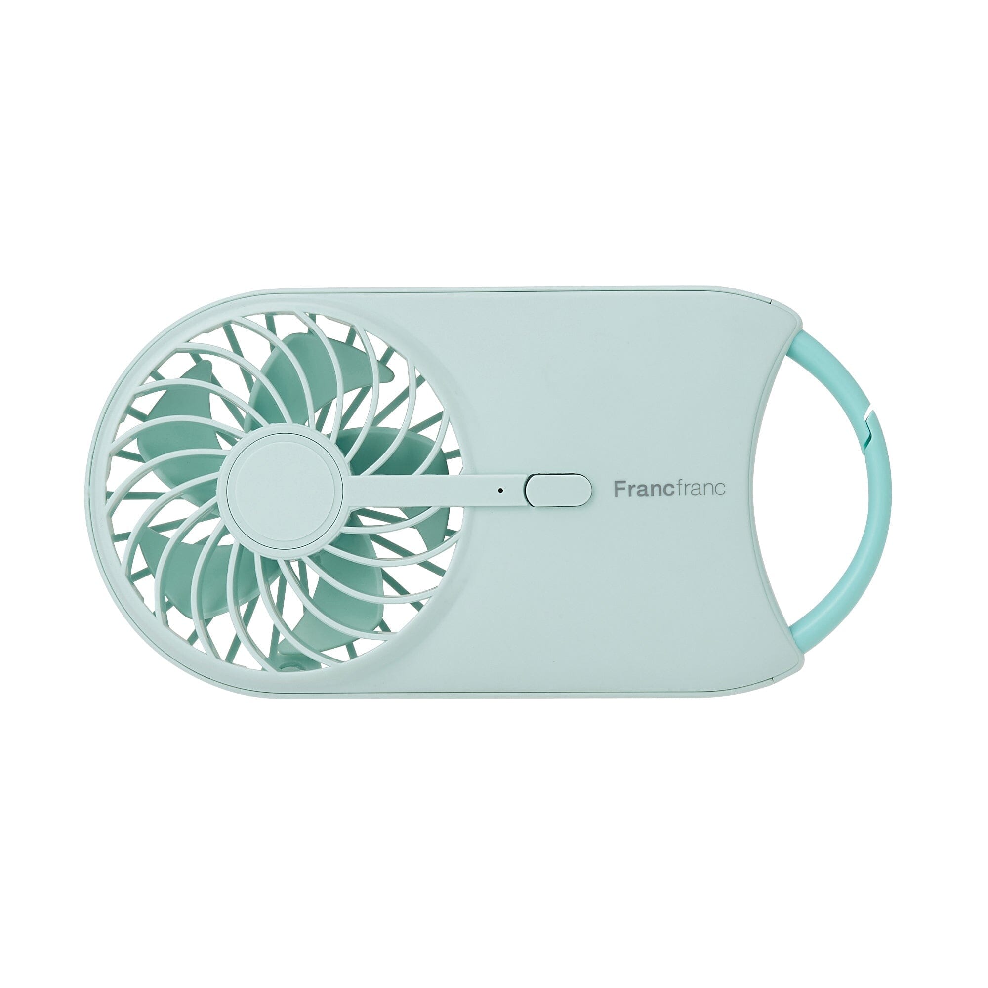 Portable Mini Fan with Mint Fragrance - USB Rechargeable Handheld Fan for Personal Cooling at Home, Office, or Outdoor Activities