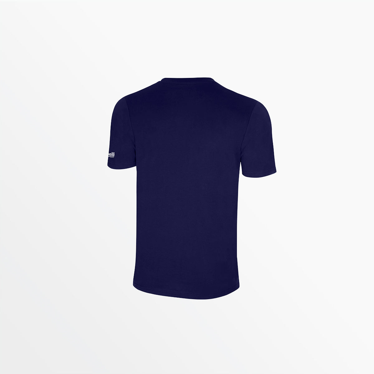 Premium Men's Basic T-Shirt with Sleeve Logo - Soft Cotton Crew Neck Tee for Casual Wear, Gym & Everyday Outfits