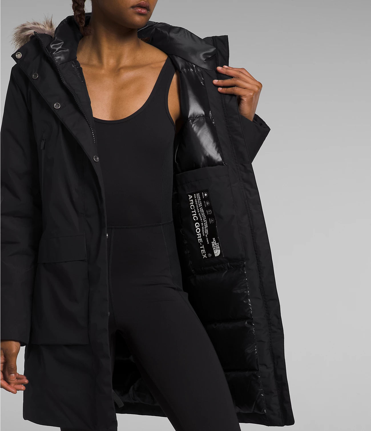 Women's Arctic Parka GTX Waterproof Winter Jacket - NF0A84J7 | Windproof Insulated Coat for Extreme Cold Weather | Perfect for Skiing, Hiking & Outdoor Adventures