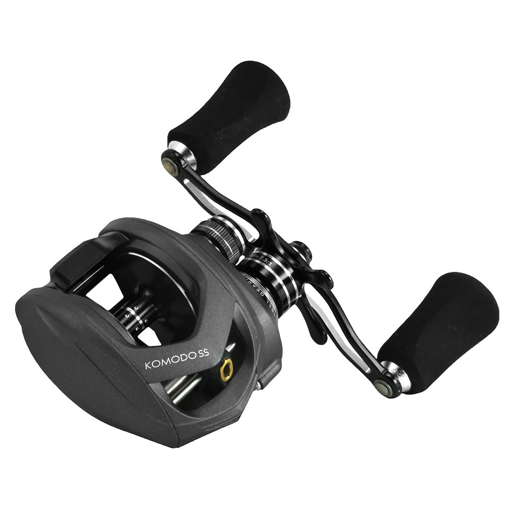 Okuma Komodo SS Baitcasting Reels - High Performance Fishing Reel for Saltwater & Freshwater - Perfect for Bass, Walleye & Catfish Fishing