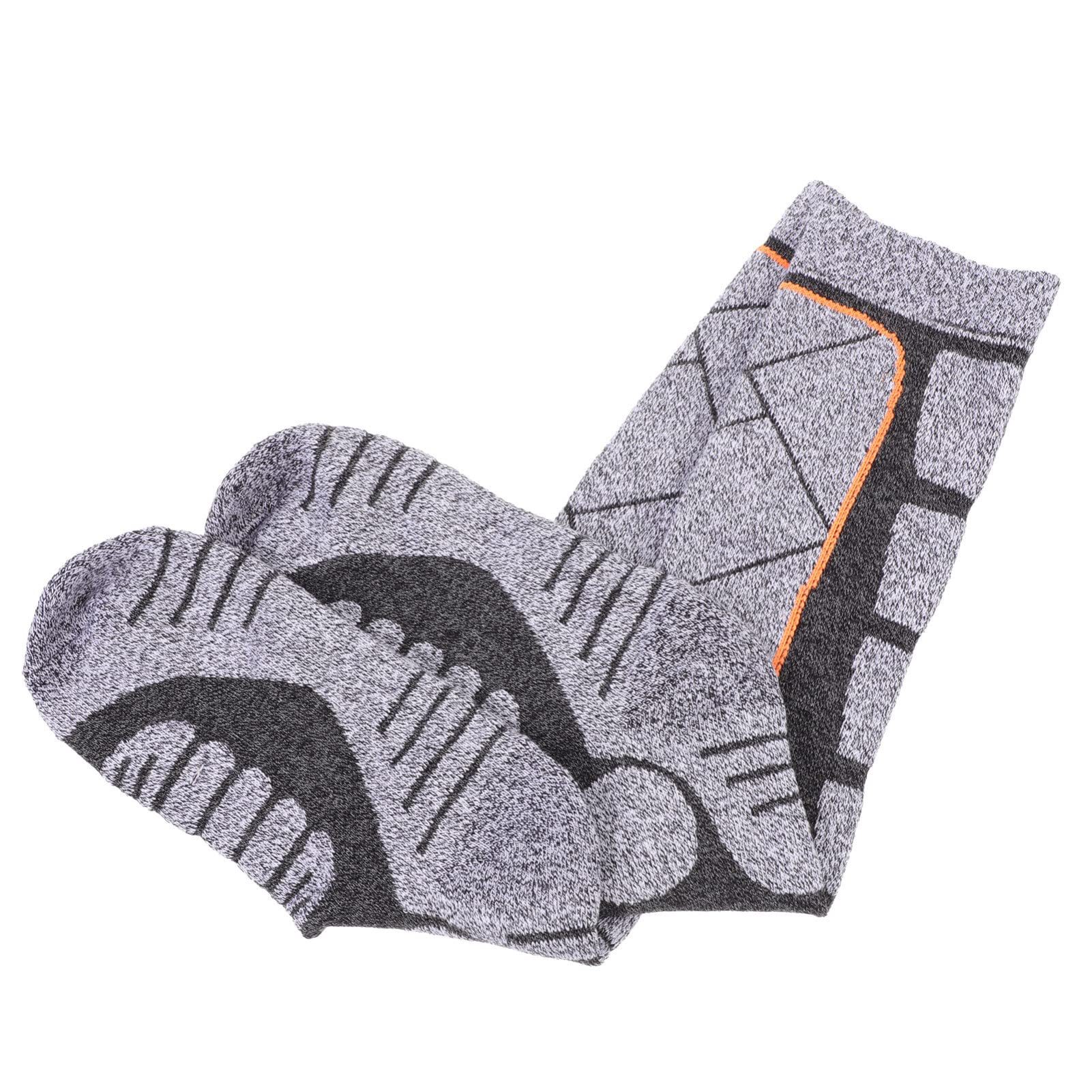 **PartyKindom Men's Thick Warm Thermal Ski Socks - 1 Pair for Snow, Winter & Outdoor Activities - Perfect for Skiing, Hiking & Cold Weather**