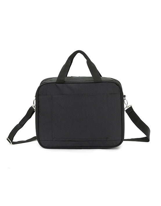Tosca TCA720 Vega 40cm Black Tote Bag - Stylish Carry-On Cabin Luggage for Travel & Business Trips