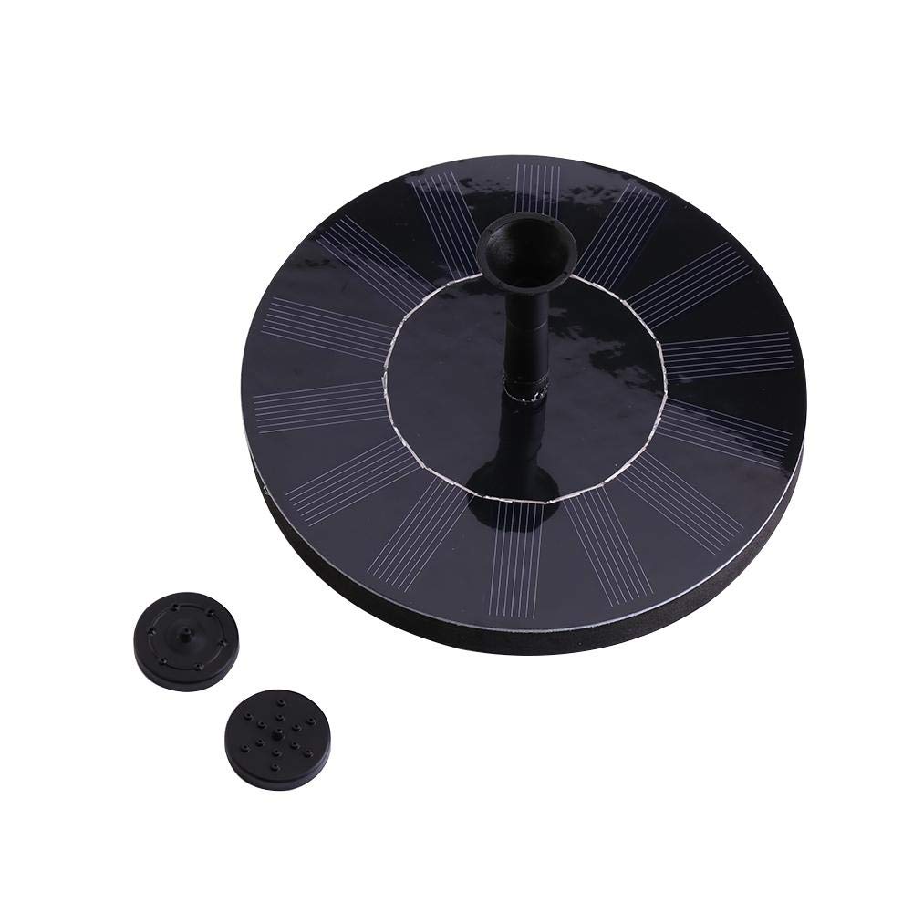 Solar Fountain Pump 1.4W, 180L/H with 4 Nozzles - Submersible Solar Water Pump for Pond, Pool, Aquarium, Garden - Perfect for Outdoor Decoration & Water Circulation