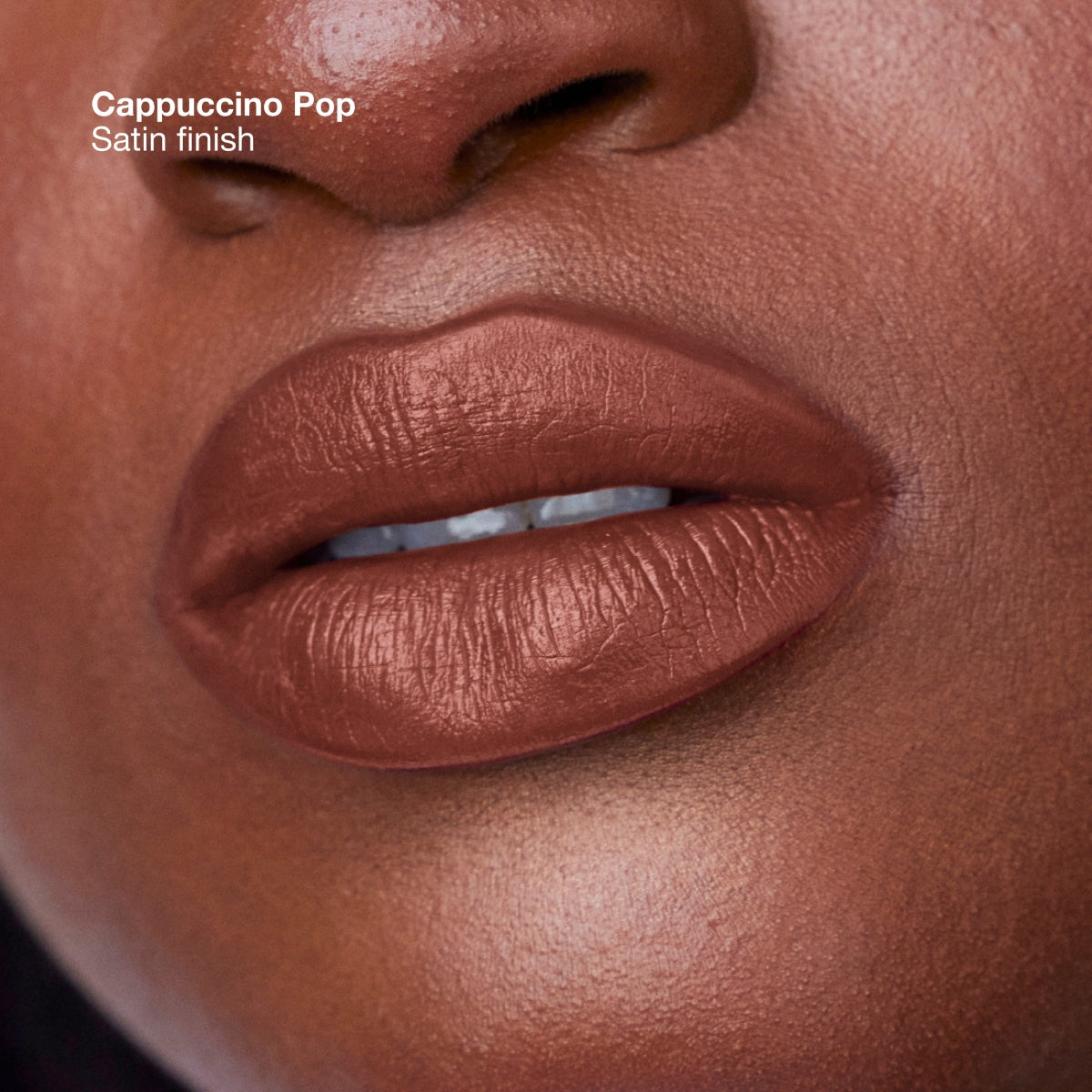 Clinique Pop Longwear Lipstick - 3.9g / 0.13oz - Cappuccino Pop - Satin Finish - Long-Lasting Hydrating Lip Color - Perfect for Everyday Wear & Special Occasions