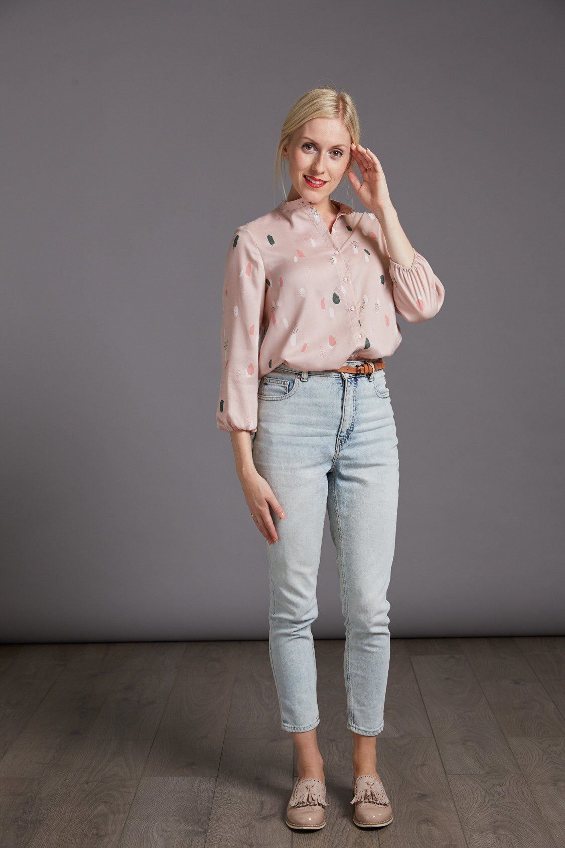The Avid Seamstress Women's Elegant Blouse - Perfect for Office Wear, Casual Outings & Special Occasions