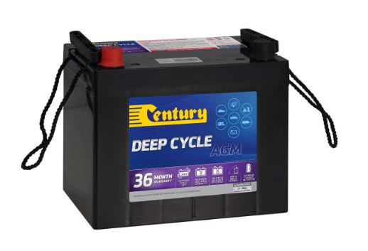 Century AGM Deep Cycle Battery 12V 75Ah C12 75XDA - Marine, RV, Solar & Off-Grid Power Solution