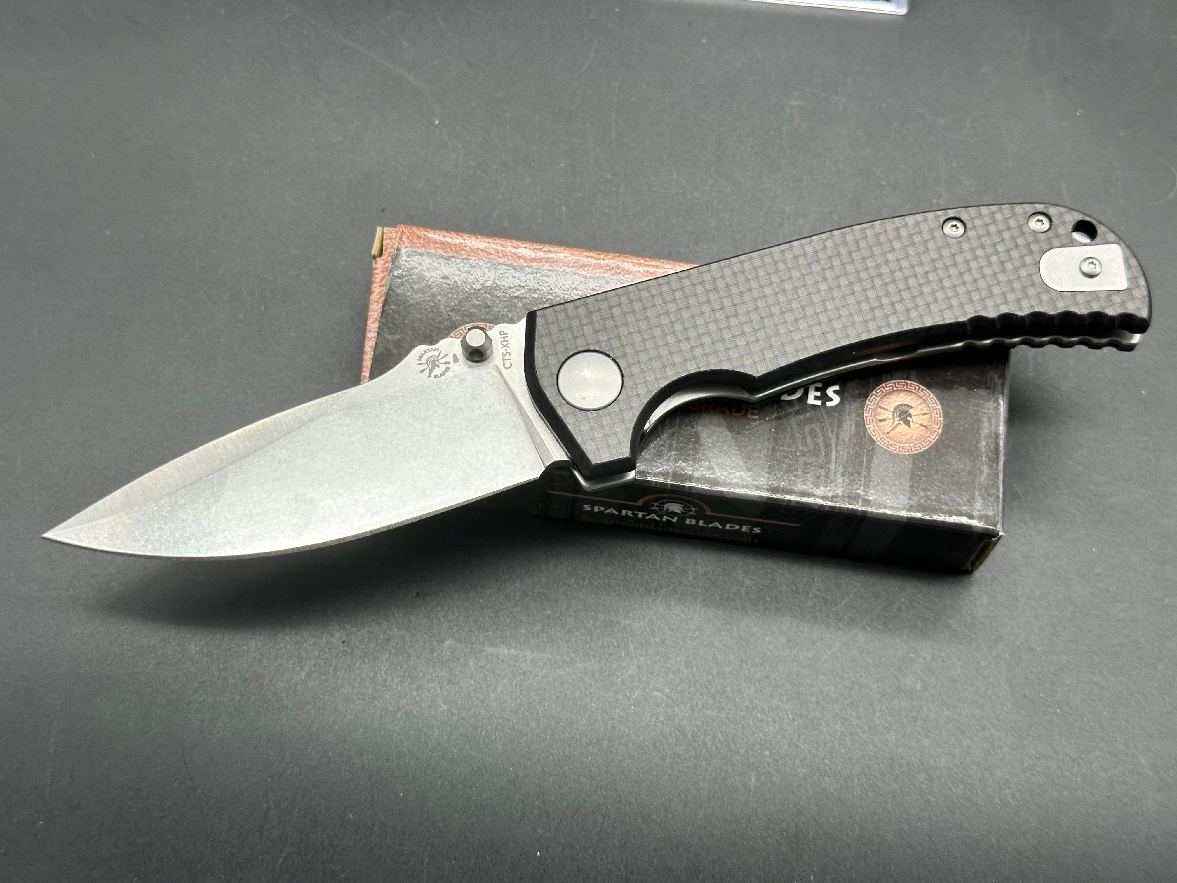 Spartan Blades George Astor Liner Lock Folding Knife - 3.5