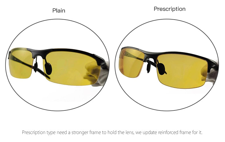 Aidien Men's Full Rim Square Aluminum Magnesium Reading Glasses & Sunglasses D8177 - Lightweight Eyewear for Reading, Driving & Outdoor Activities