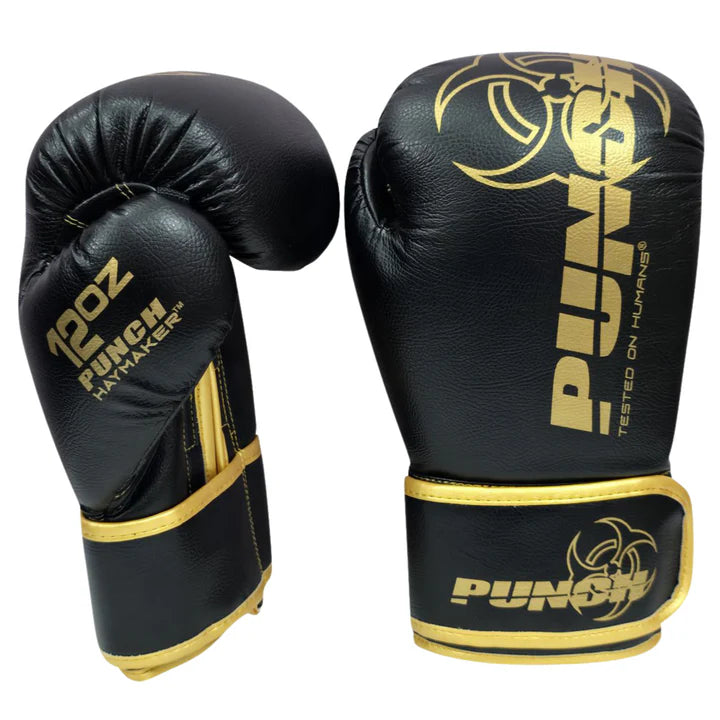 Urban™ HAYMAKER Professional Boxing Gloves for Training & Sparring - Premium Leather MMA Gloves for Men & Women - Perfect for Boxing, Kickboxing, Muay Thai & Fitness Workouts